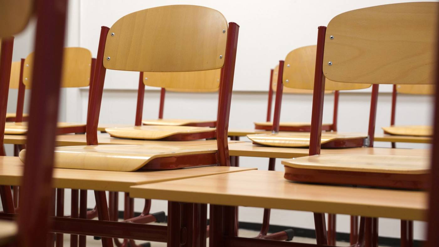Older school buildings often contain asbestos in ceiling tiles, floors, and pipe insulation.